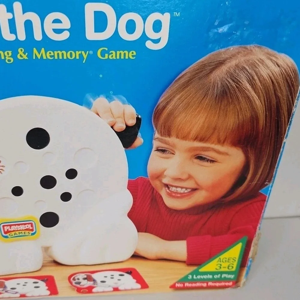 Dot the Dog Playskool Game Preschool Ages 3-5 Box Included Vintage‎ 1995